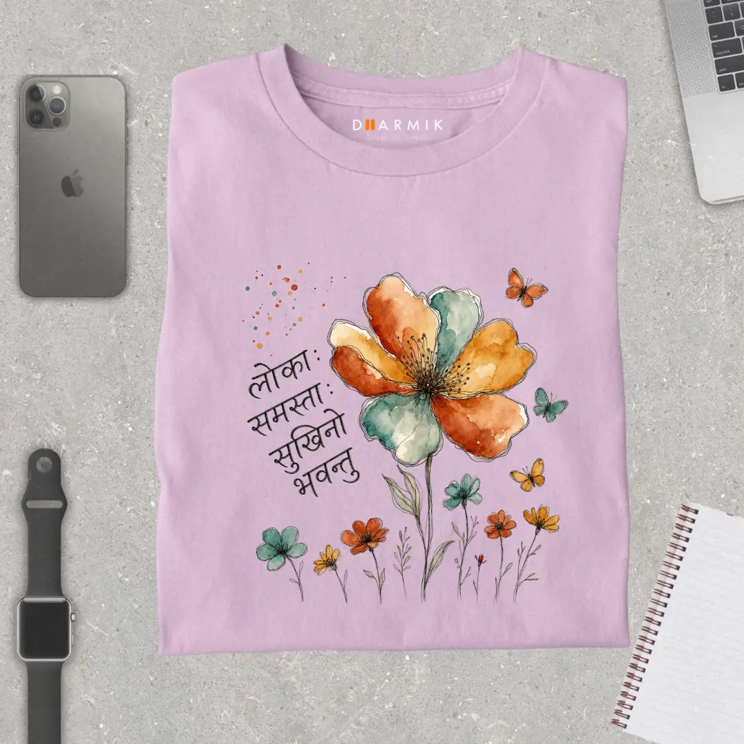 Lokah Samastah – Harmony Bloom T-Shirt