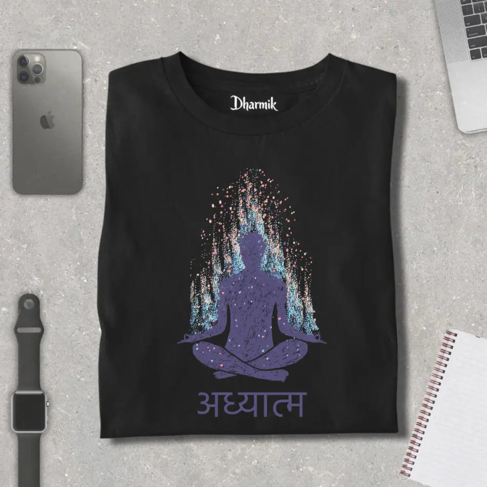 Inner Stillness Adhyatm Pure Cotton T-Shirt