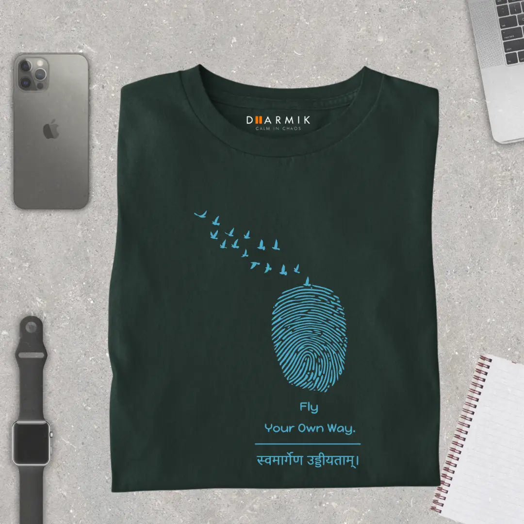 Fly Your Own Way Premimum T-Shirt
