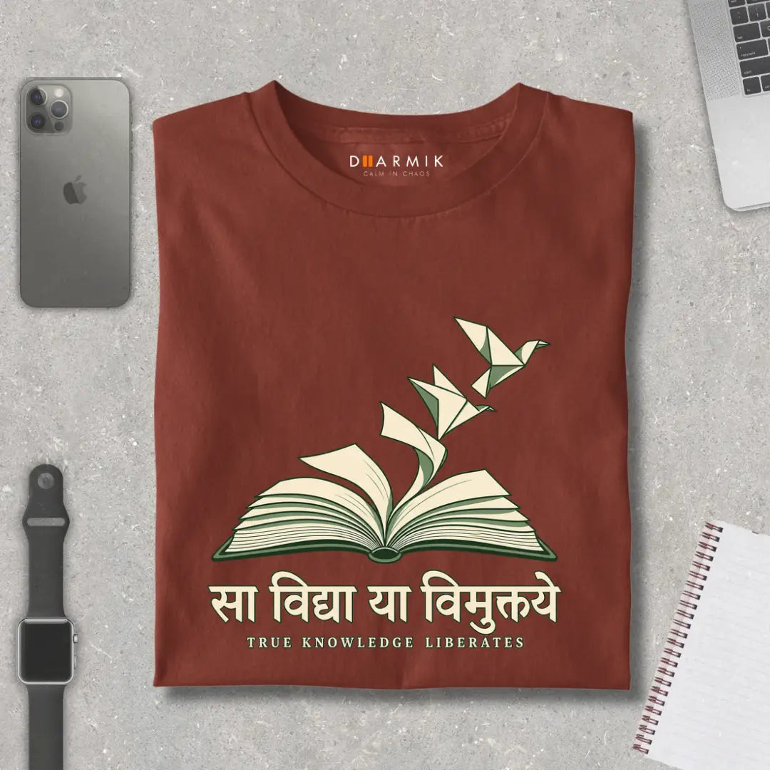 Sa Vidya Unisex Classic Crew T-Shirt
