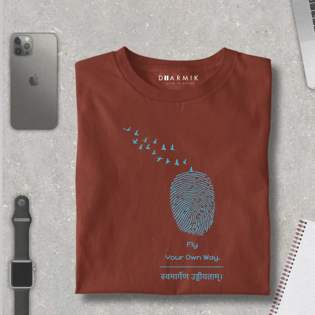 Fly Your Own Way Premimum T-Shirt