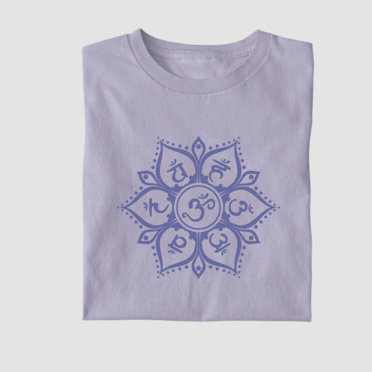 Sacred Circular Mandala Pure Cotton Tee