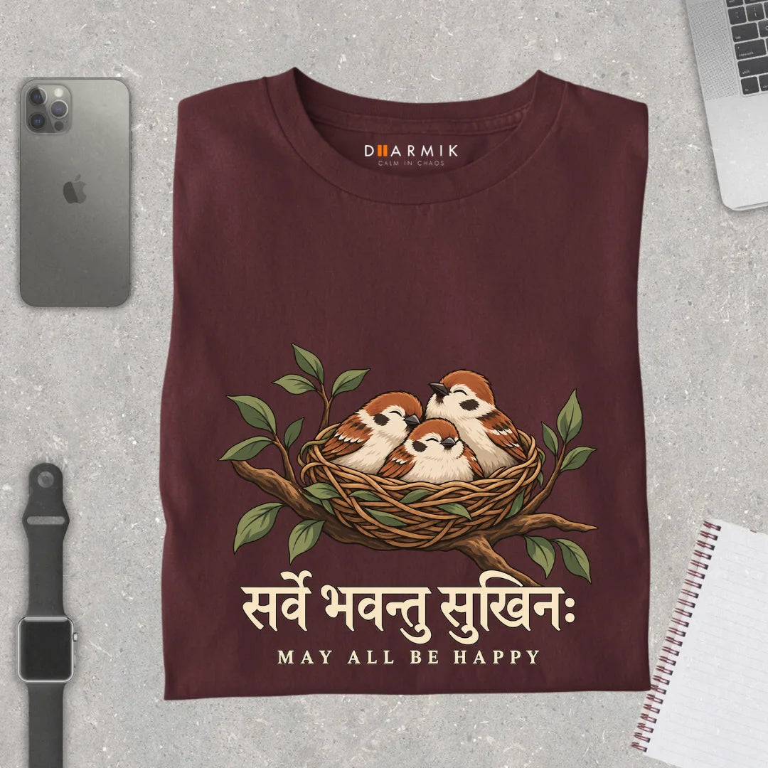 Sarve Sukhinah Premium Tee