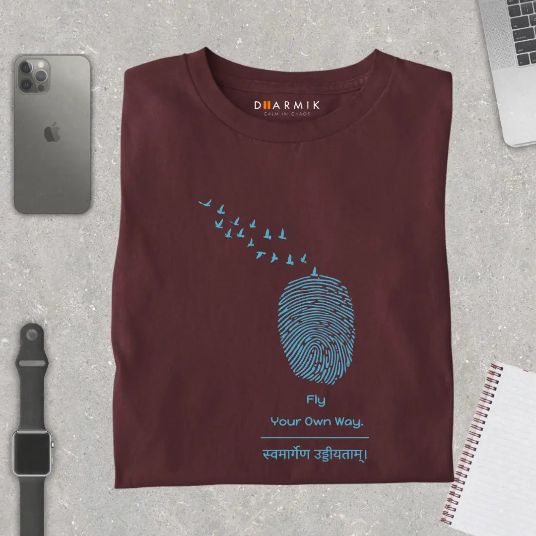 Fly Your Own Way Premimum T-Shirt
