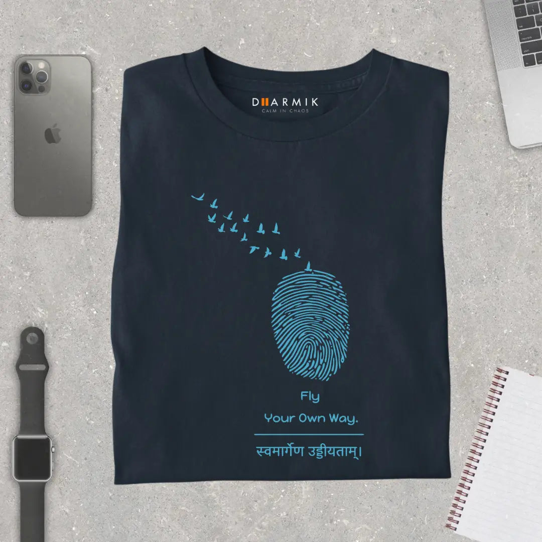 Fly Your Own Way Premimum T-Shirt