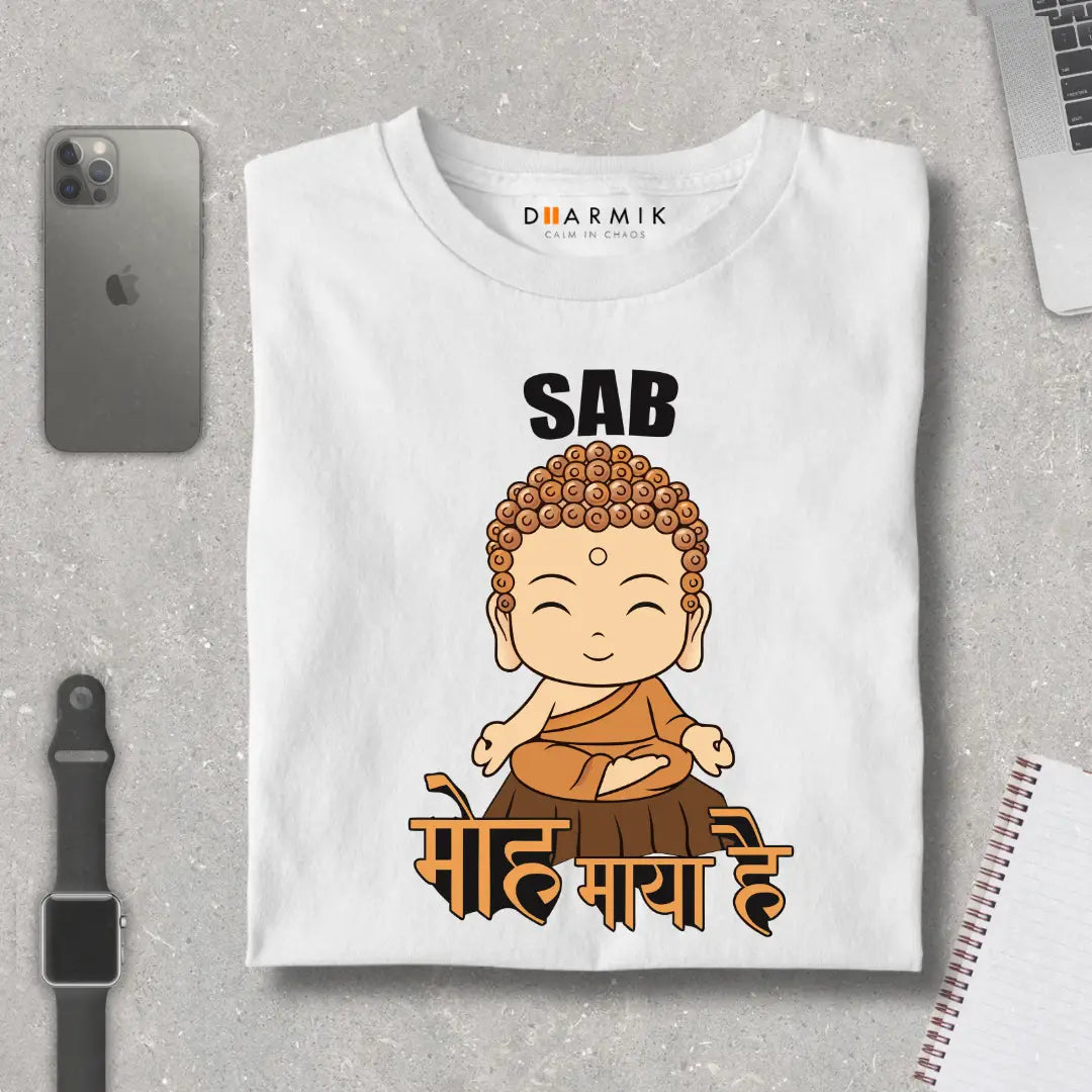 Sab Moh Maya Hai – Buddha Edition T-Shirt