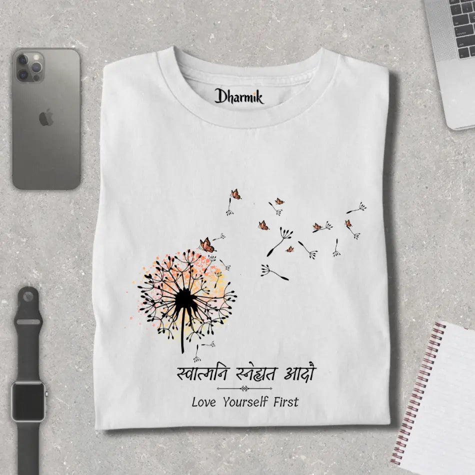 Svatmani Snehyat Adau Premium Unisex Tee