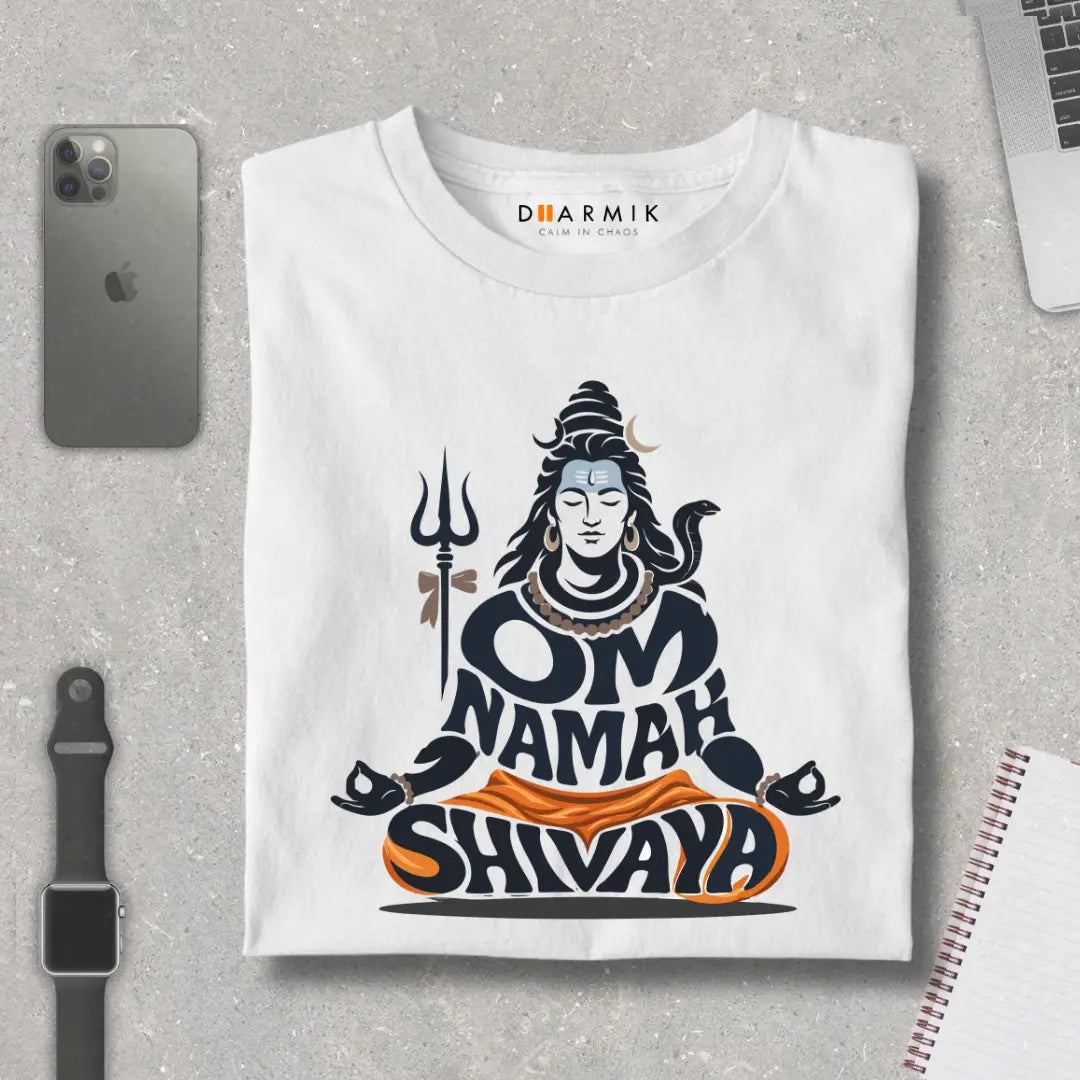 Om Namah Shivaya – Sacred Mantra Edition T-Shirt