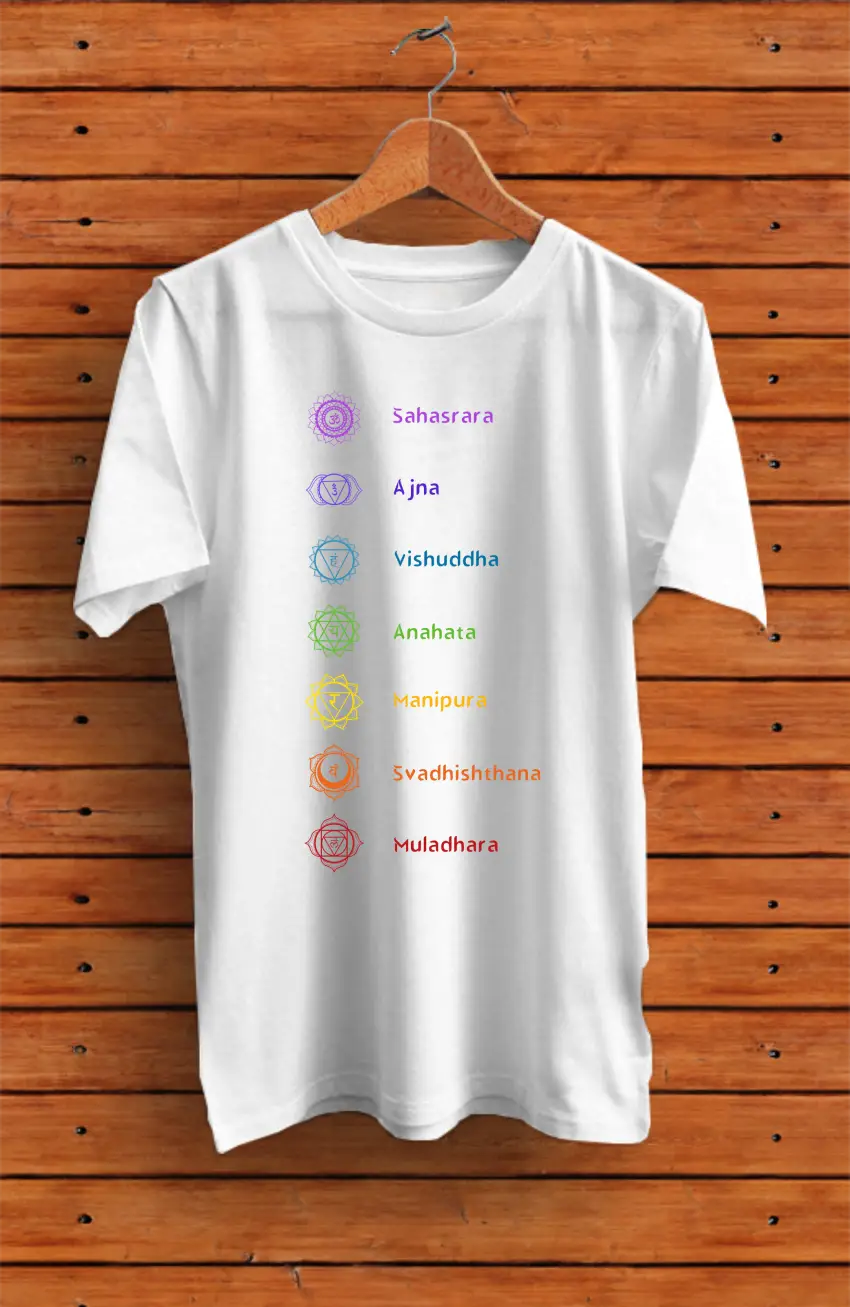 7 Chakra Pure Cotton Tee