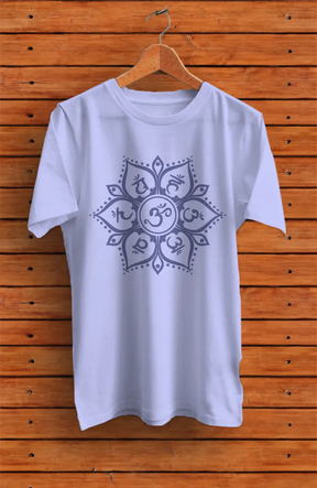 Sacred Circular Mandala Pure Cotton Tee