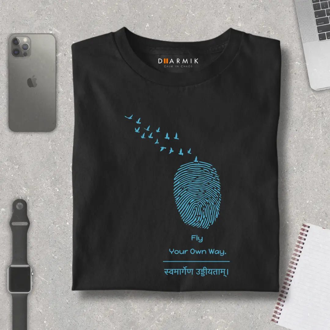Fly Your Own Way  Premimum T-Shirt