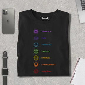 7 Chakra Pure Cotton Tee