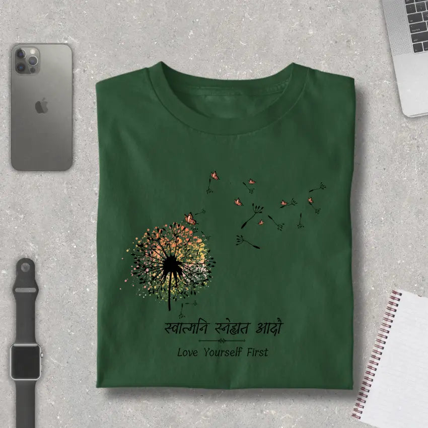 Svatmani Snehyat Adau Premium Unisex Tee