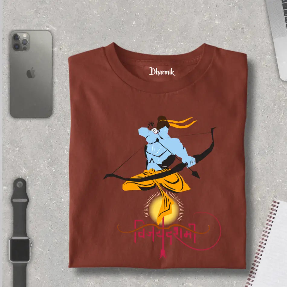 Vijayadashami Pure Cotton T- Shirt