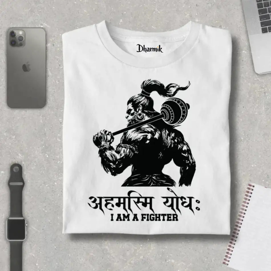 Ahamasmi yodha- Premium T-Shirt