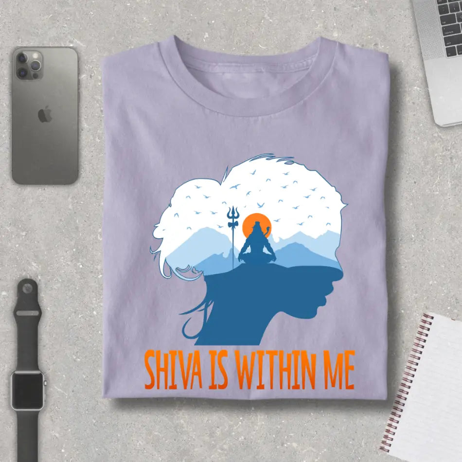 Shiva Is Within Me Maha Shivratri T-Shirt for Women