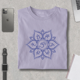 Sacred Circular Mandala Pure Cotton Tee