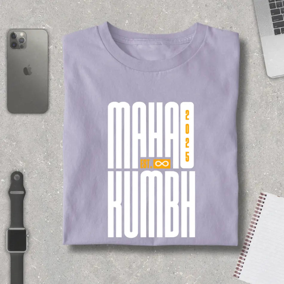 Maha Kumbh 2025 Est ∞ Premium Unisex T-Shirt