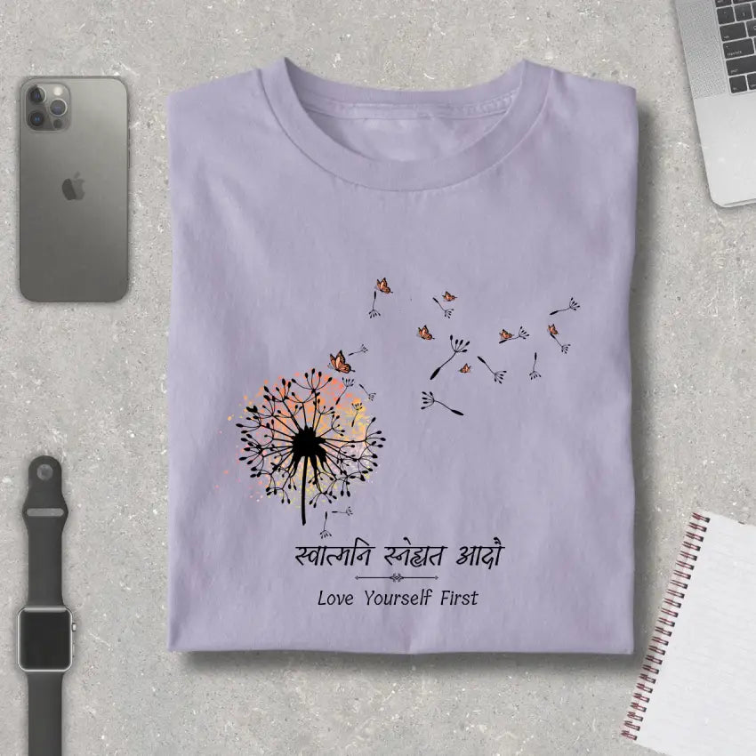 Svatmani Snehyat Adau Premium Unisex Tee