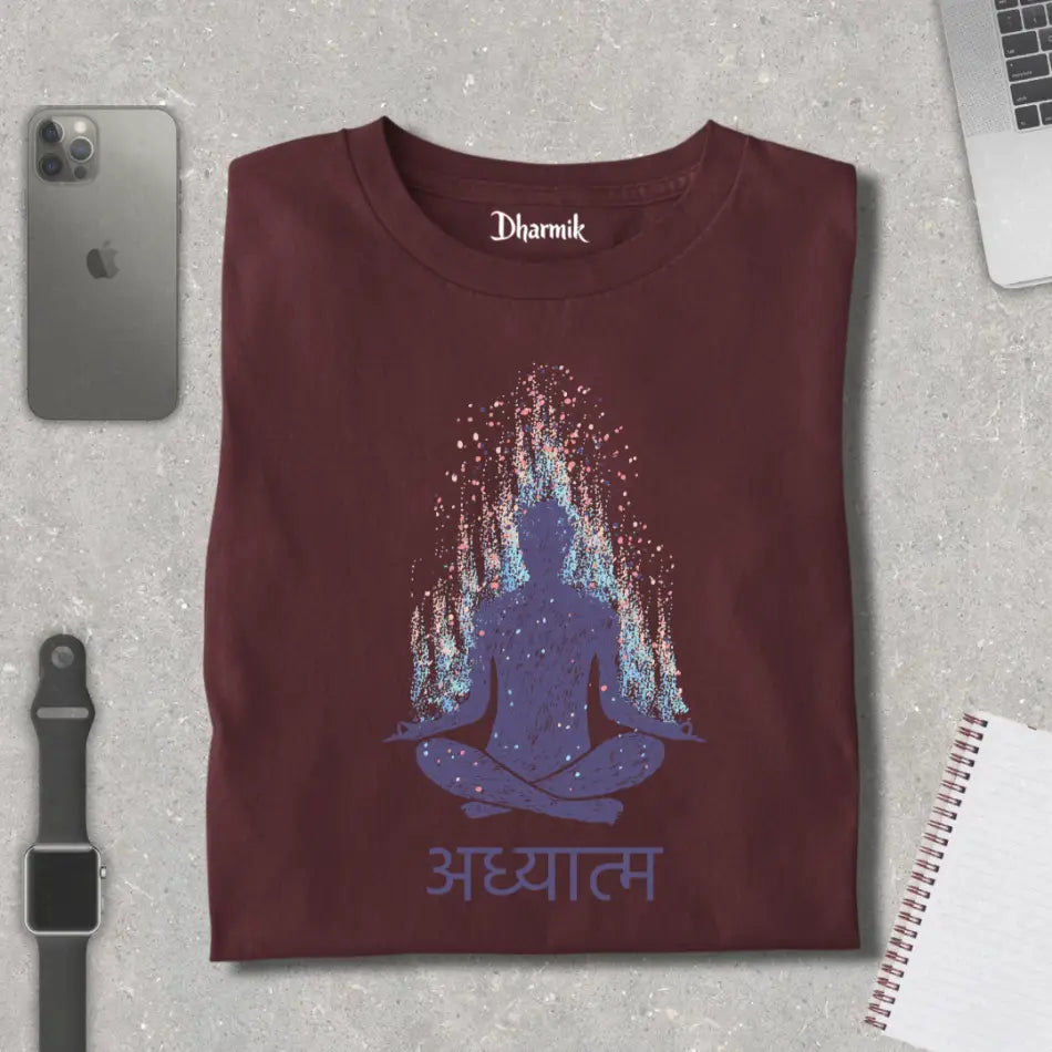 Inner Stillness Adhyatm Pure Cotton T-Shirt