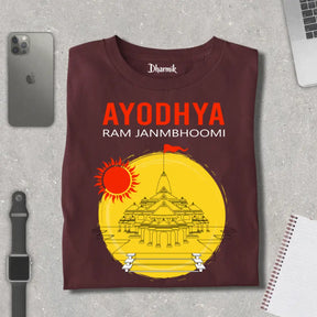 Ayodhya Ram Janmbhoomi Premium T-Shirt