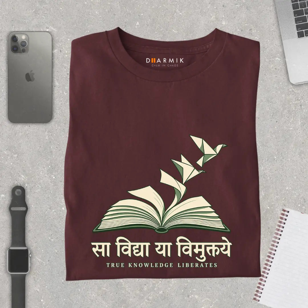 Sa Vidya Unisex Classic Crew T-Shirt
