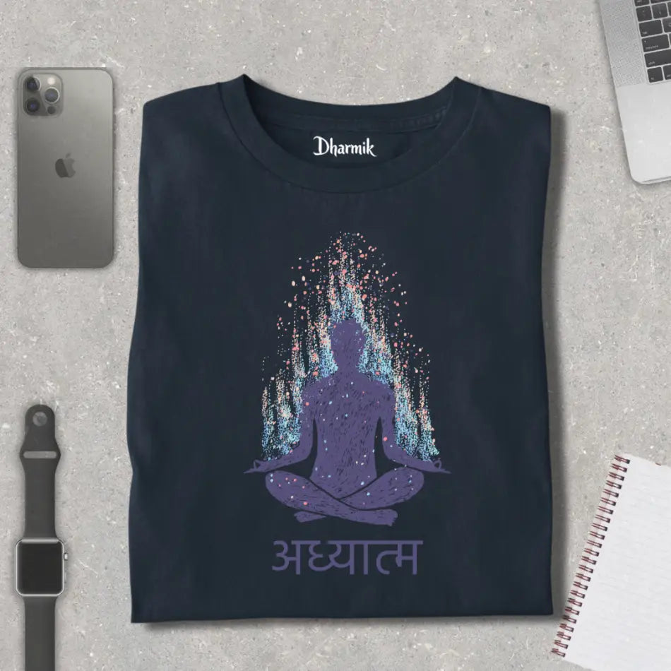 Inner Stillness Adhyatm Pure Cotton T-Shirt