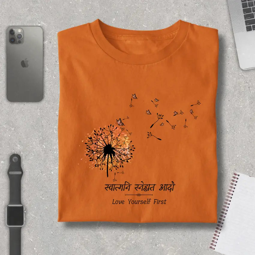 Svatmani Snehyat Adau Premium Unisex Tee