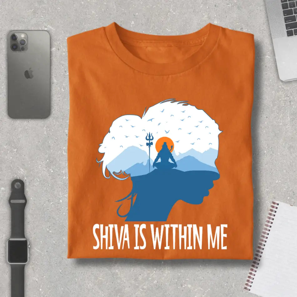 Shiva Is Within Me Maha Shivratri T-Shirt for Women