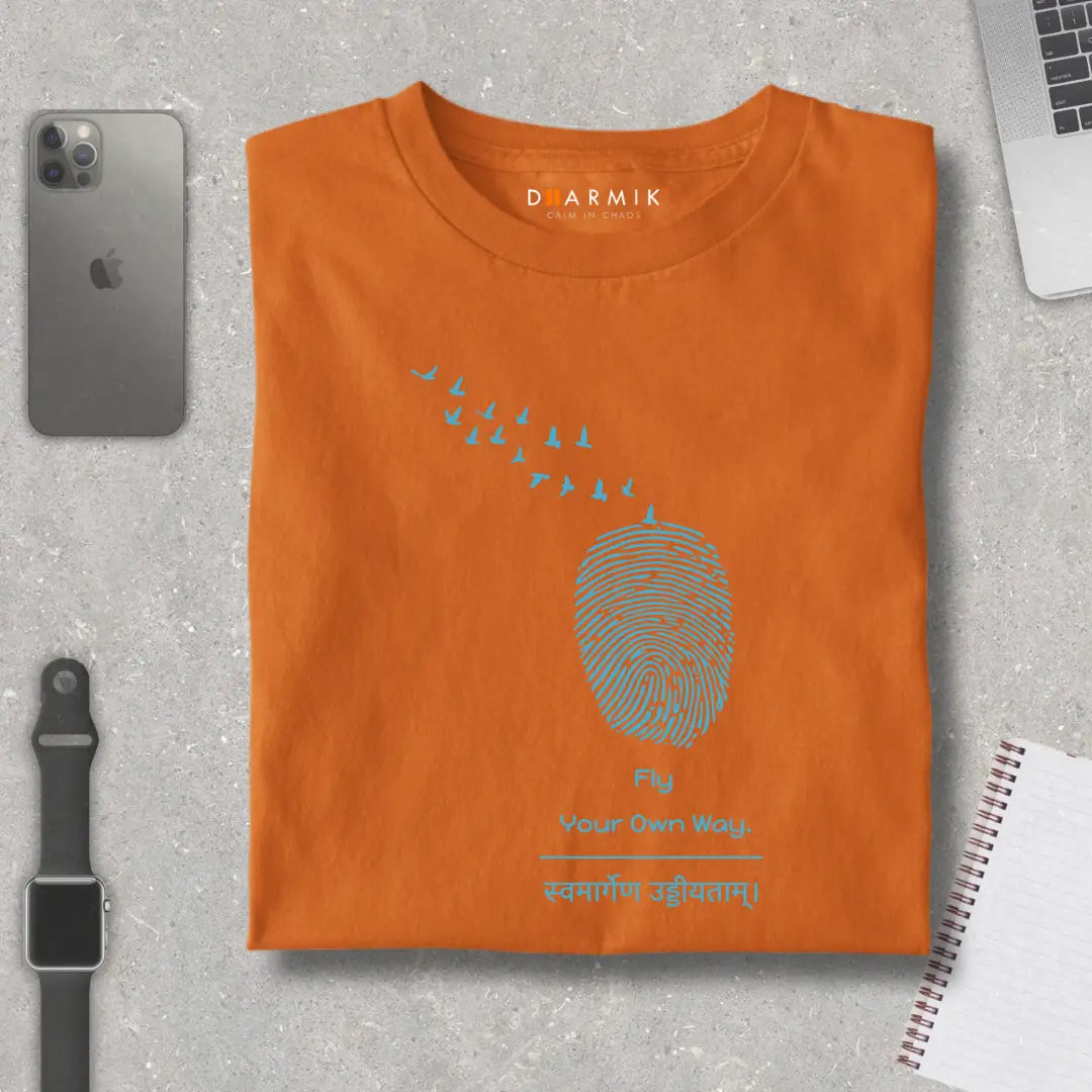 Fly Your Own Way  Premimum T-Shirt