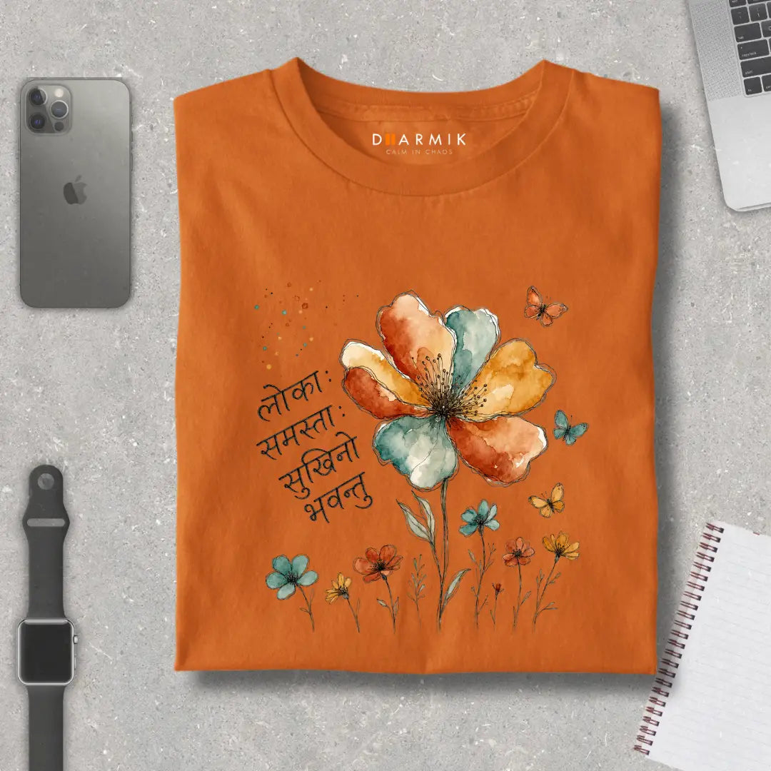 Lokah Samastah – Harmony Bloom T-Shirt