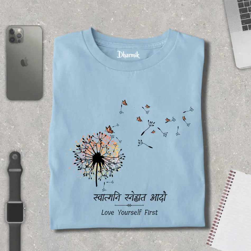 Svatmani Snehyat Adau Premium Unisex Tee