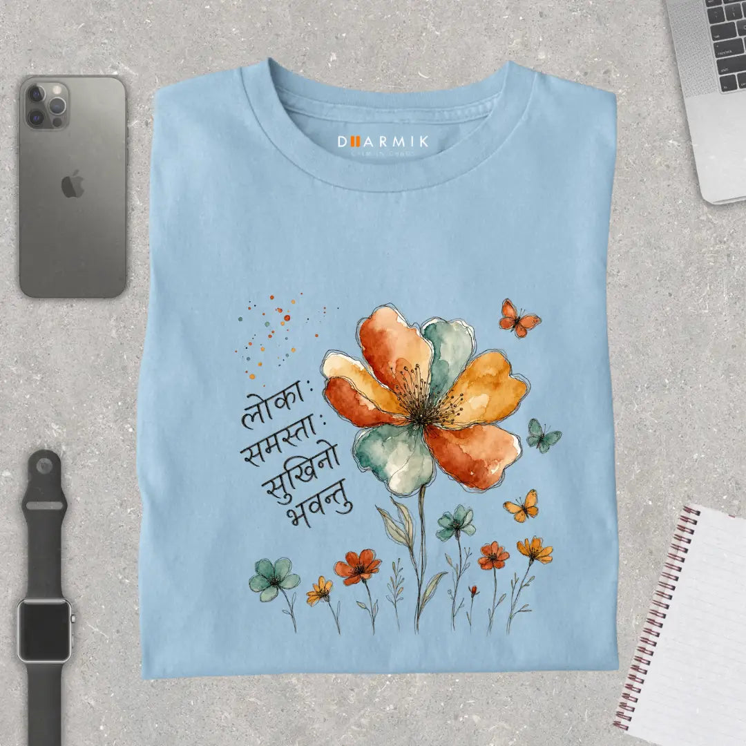 Lokah Samastah – Harmony Bloom T-Shirt
