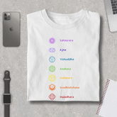 7 Chakra Pure Cotton Tee