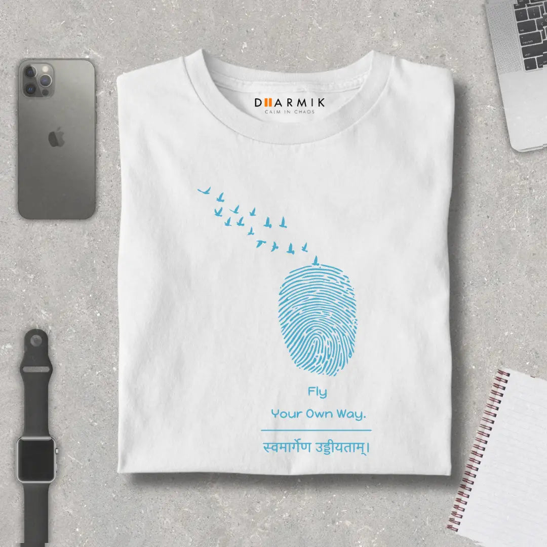 Fly Your Own Way  Premimum T-Shirt