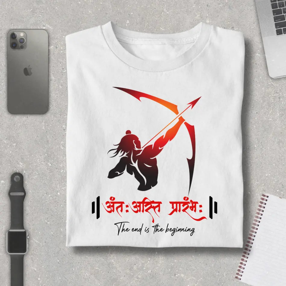 Antah Asti Prarambh- Premium Unisex T-Shirt