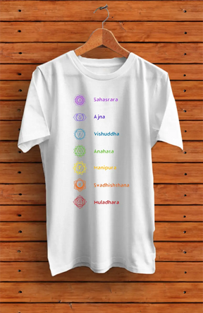 7 Chakra Pure Cotton Tee